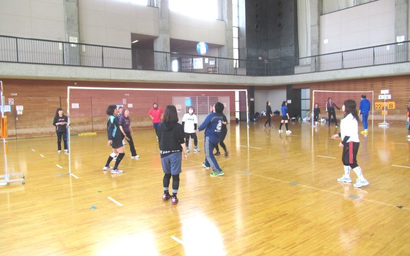 バルーンバレーボール教室