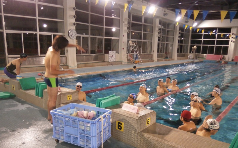 男性水泳教室