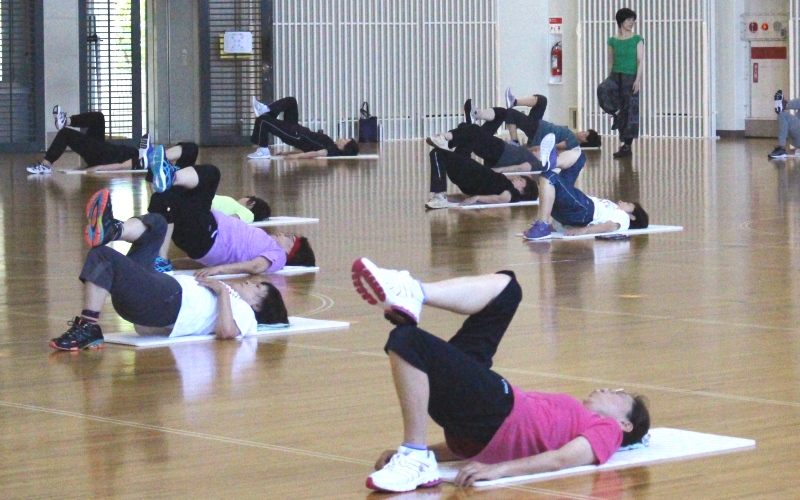 筋トレ＆エアロビクス