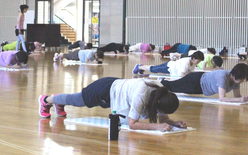 筋トレ＆エアロビクス教室2