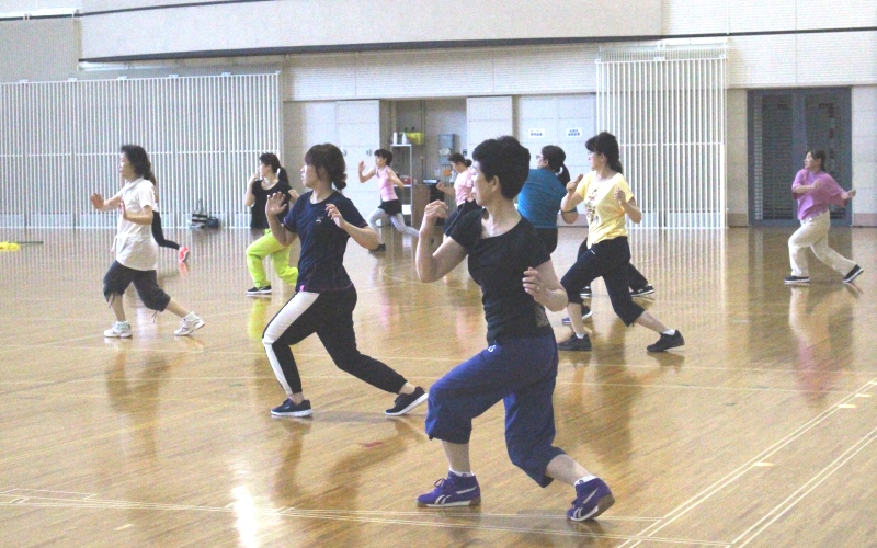 筋トレ＆エアロビクス教室3