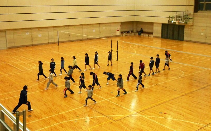 ミニバレーボール教室3