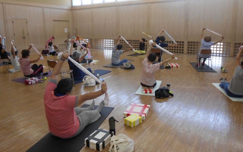 手具を使った体操